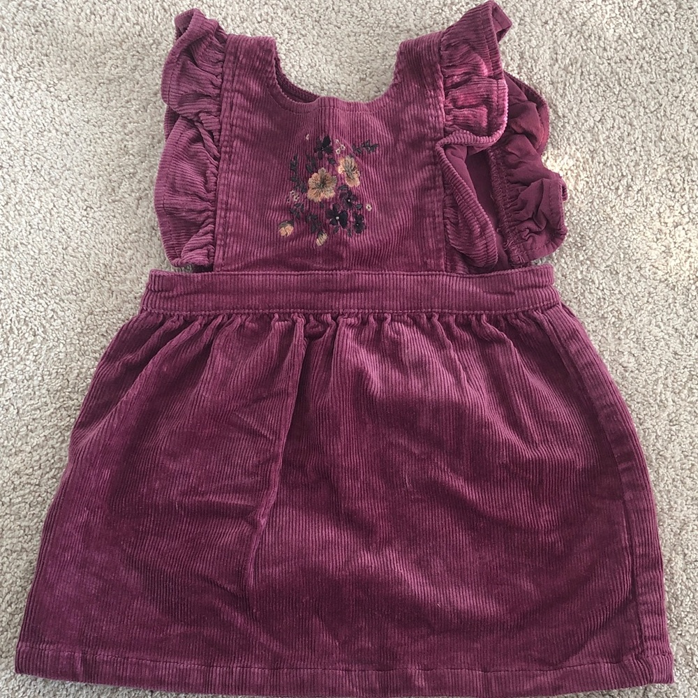 Jamie Kay Corduroy Dress - Deep Purple